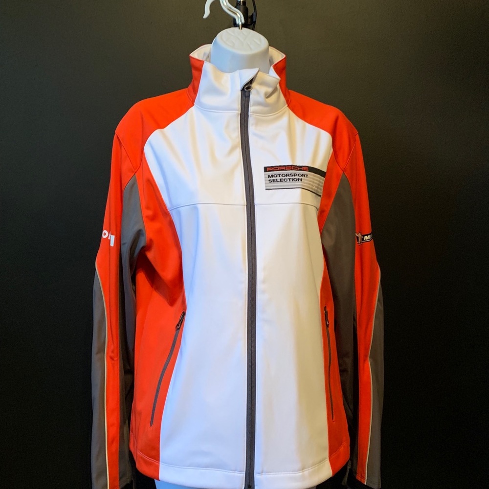 Porsche jacket xs men’s sizing m Woman’s sizing